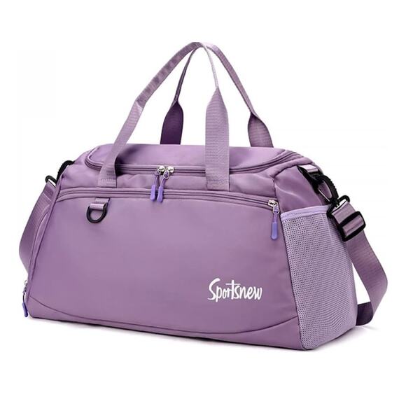 Purple Workout Duffle bag new in bag - Picture 1 of 2